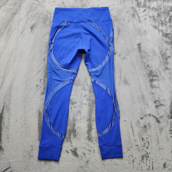 Fabletics Pants Womens L Blue Define PowerHold High-Waisted Legging Workout Yoga - Picture 2 of 10